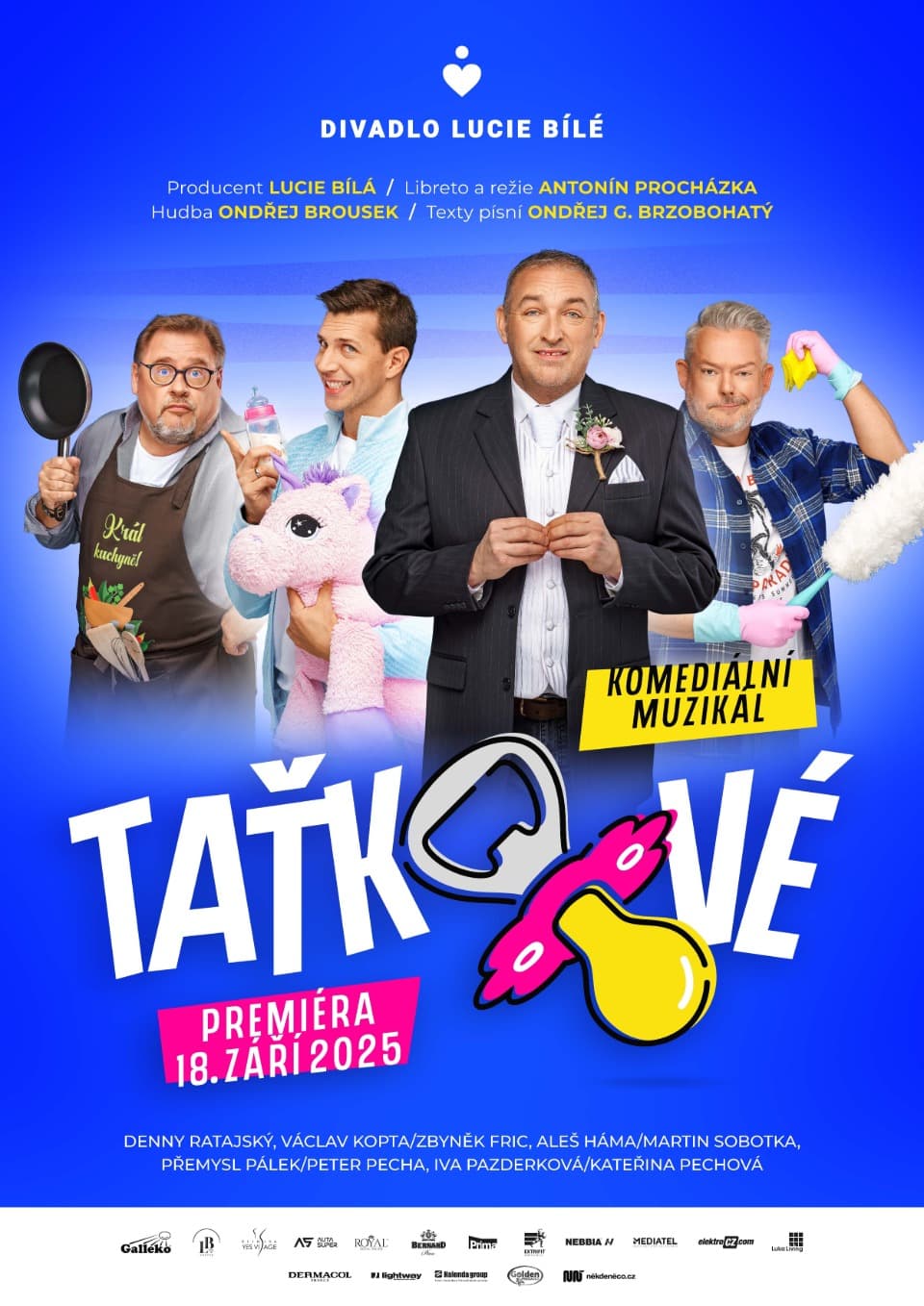 Přečtete si více ze článku Muzikál Taťkové přinese humor, emoce a živou kapelu! 🎭🎶